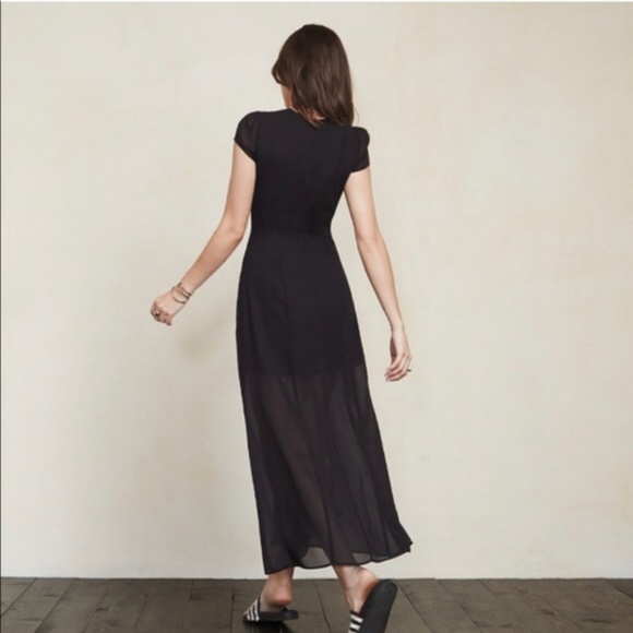 Reformation Maxi Dress Blue - Picture 3 of 4